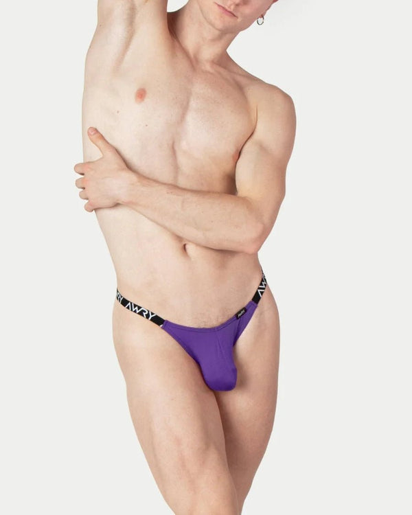 AWRY - Men's Thong - 12030-PURPLE20-S