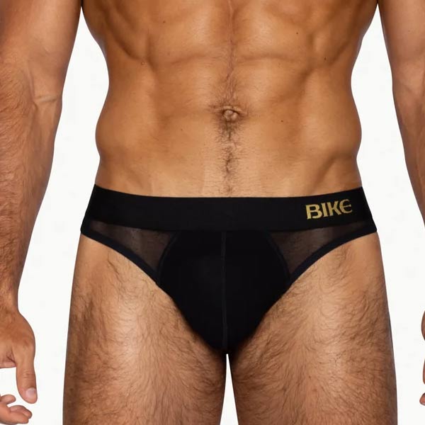 BIKE Sexy Rib Thong | Black – JOCKBOX