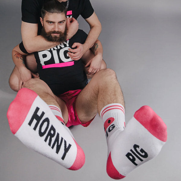 Sk8erboy Horny Pigs Socks | White – JOCKBOX