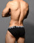 ANDREW CHRISTIAN | ALMOST NAKED® Athletic Brief Black