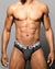 Andrew Christian | Fly Tagless Brief w/ ALMOST NAKED Charcoal by Andrew Christian from JOCKBOX