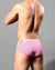 Andrew Christian | Ultra Pink Stripe Brief w/ ALMOST NAKED by Andrew Christian from JOCKBOX